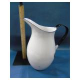 enamelware pitcher