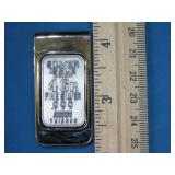 4 gr fine silver money clip