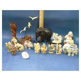 vintage Japanese Netsuke lot