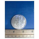 1986 American eagle silver dollar coin