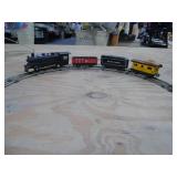 Marx O gauge wind up train set tin