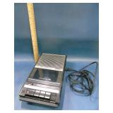 Panasonc ac/battery tape recorder and player