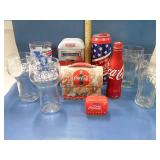 Coca Cola and Pepsi lot