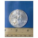 2000 American Silver eagle one dollar coin