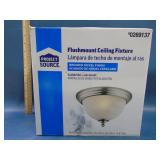 New ceiling light Project Source flush mount