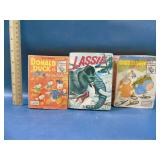 Big Little books, Donald Duck. Lassie, Bugs Bunny