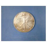 1996 American silver eagle $1 silver coin