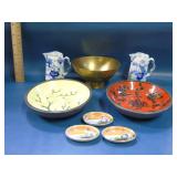 vintage Asian style porcelain items
