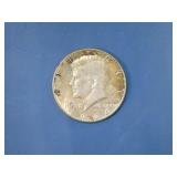 1964 Kennedy half dollar coin