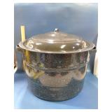 Vintage Enamel on steel Canning Pot