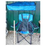 Folding chair  adjustable canopy top carry case