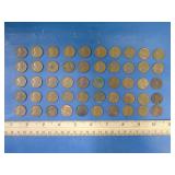 50 wheat pennies