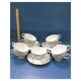 Imperial china 9 cups and saucers sets