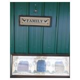 2 Wood Framed Farmhouse Pictures