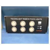 Tecomlight puck lights 6 pack brand new