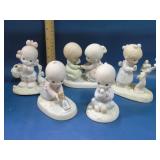 Precious Moments porcelain figures lot