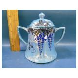 Japanese sugar bowl lusterware