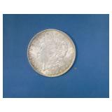1921 Morgan silver dollar coin