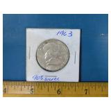 1963 Franklin half dollar
