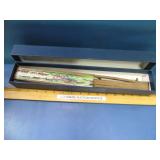 vintage folding hand fan