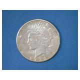 1922 Peace silver dollar