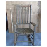 nice wooden rocker