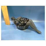 Mosser glass bathing beauty soap dish