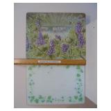 glass cutting boards lot