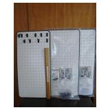 Peggables peg boards with hooks lot