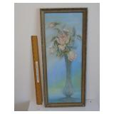 framed signed art