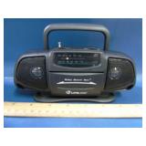 mini boom box works am fm