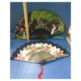decorative folding hand fans