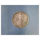 1990 Walking Liberty silver $1 coin