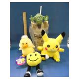 Star Wars, Pokï¿½mon Pikachu, Smiley and more lot