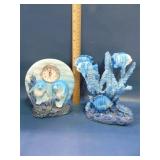 Ocean themed resin pieces