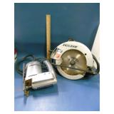 saber saw and circular saw