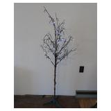 light up birch tree 5 foot tall with stand