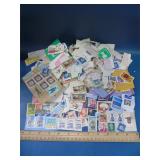 stamp lot - some unused, some cancelled