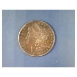 1886 Morgan silver $1 coin