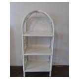 wicker 3 tier stand