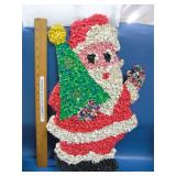 vintage popcorn Santa