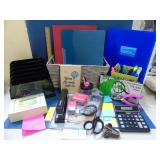 large office supplies lot