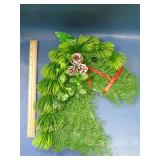 horse head shaped Christmas wreath