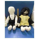 Amish dolls no faces handmade