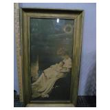 antique framed Slumberland or In Dreamland