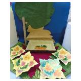 fall decor lot for table