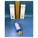 2 Master Lock padlocks with keys