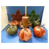 fall leaf and pumpkin lot