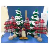 cute Christmas lot with penguin