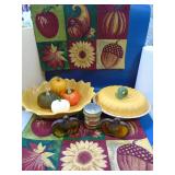 Pumpkin pie dish lot
